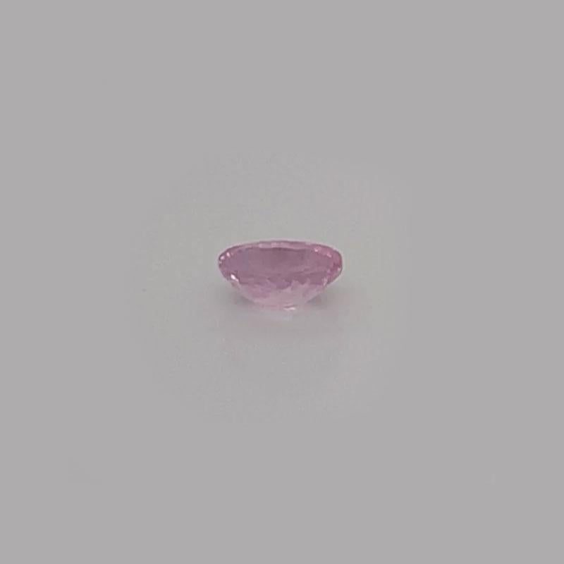 1,02 Karat Ovaler lila rosa Saphir GIA unerhitzt im Zustand „Neu“ im Angebot in San Francisco, CA
