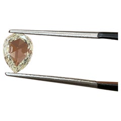 1,02 Karat birnenförmiger Brillant Gia zertifiziert L Farbe Vs2 Reinheit Diamant