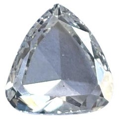 1,02 Karat nicht zertifizierter natürlicher Diamant im Rosenschliff H-I Farbe für feinen Schmuck 