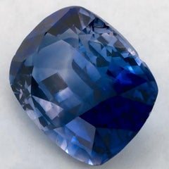 1.02 Ct Blue Sapphire Cushion Loose Gemstone