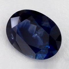 1.02 Ct Blue Sapphire Oval Loose Gemstone