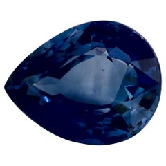 1.02 Ct Blue Sapphire Pear Loose Gemstone (pierre précieuse en vrac)