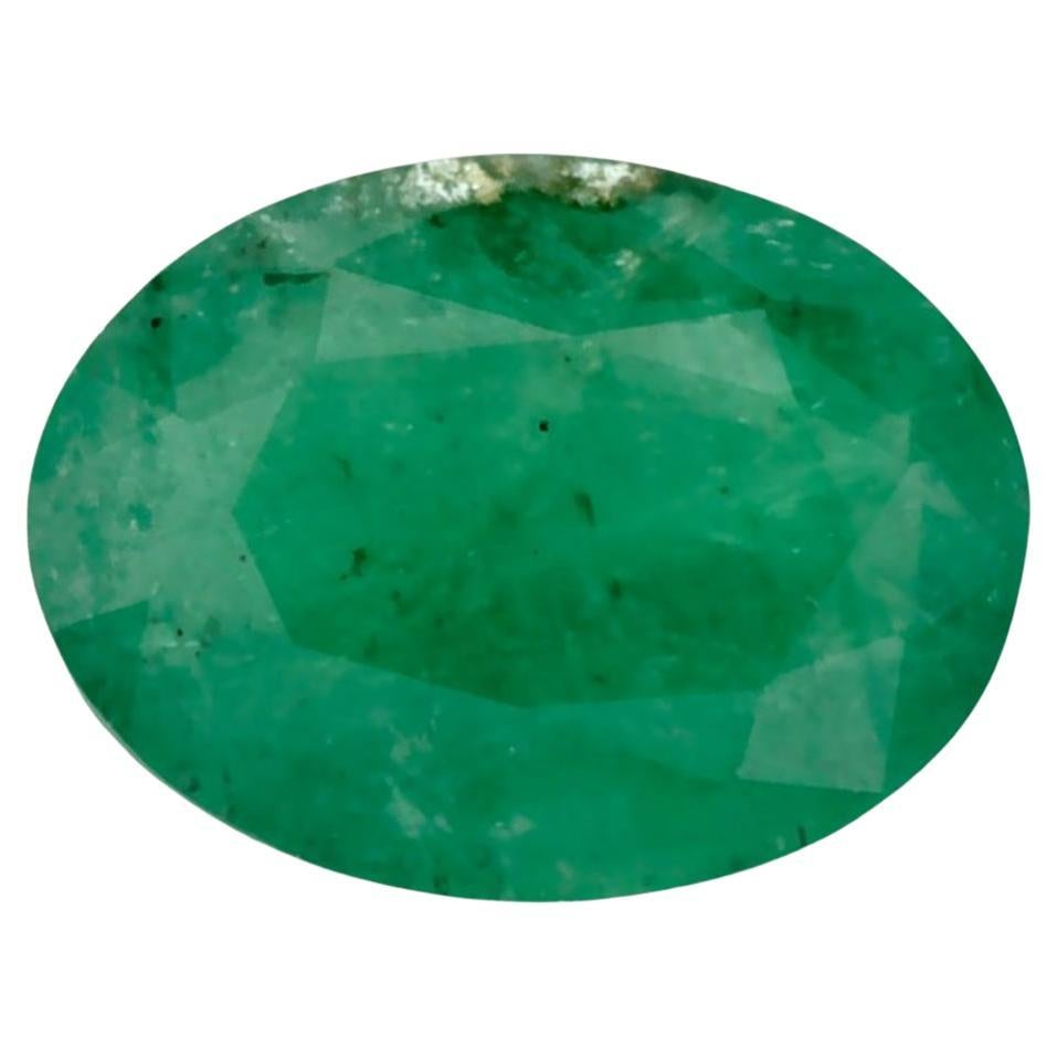 1.02 Ct Emerald Oval Loose Gemstone