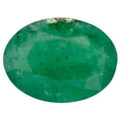 1.02 carati di smeraldo ovale sfuso