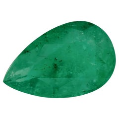 1.02 Ct Emerald Pear Loose Gemstone
