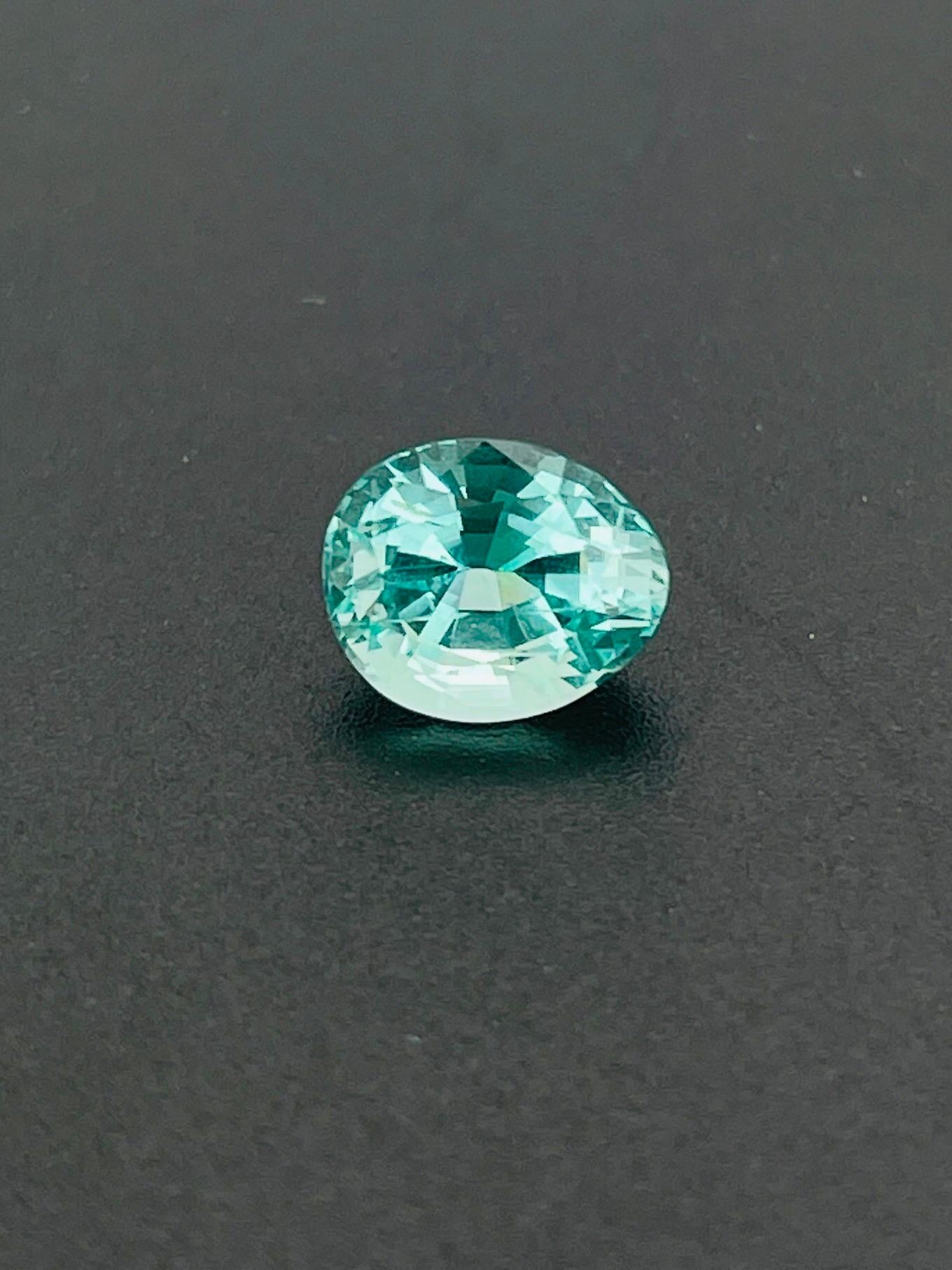 1,02 Karat GIA-Zertifikat kein Öl Smaragd Russland Neonfarbe Auge saubere Klarheit im Angebot 3
