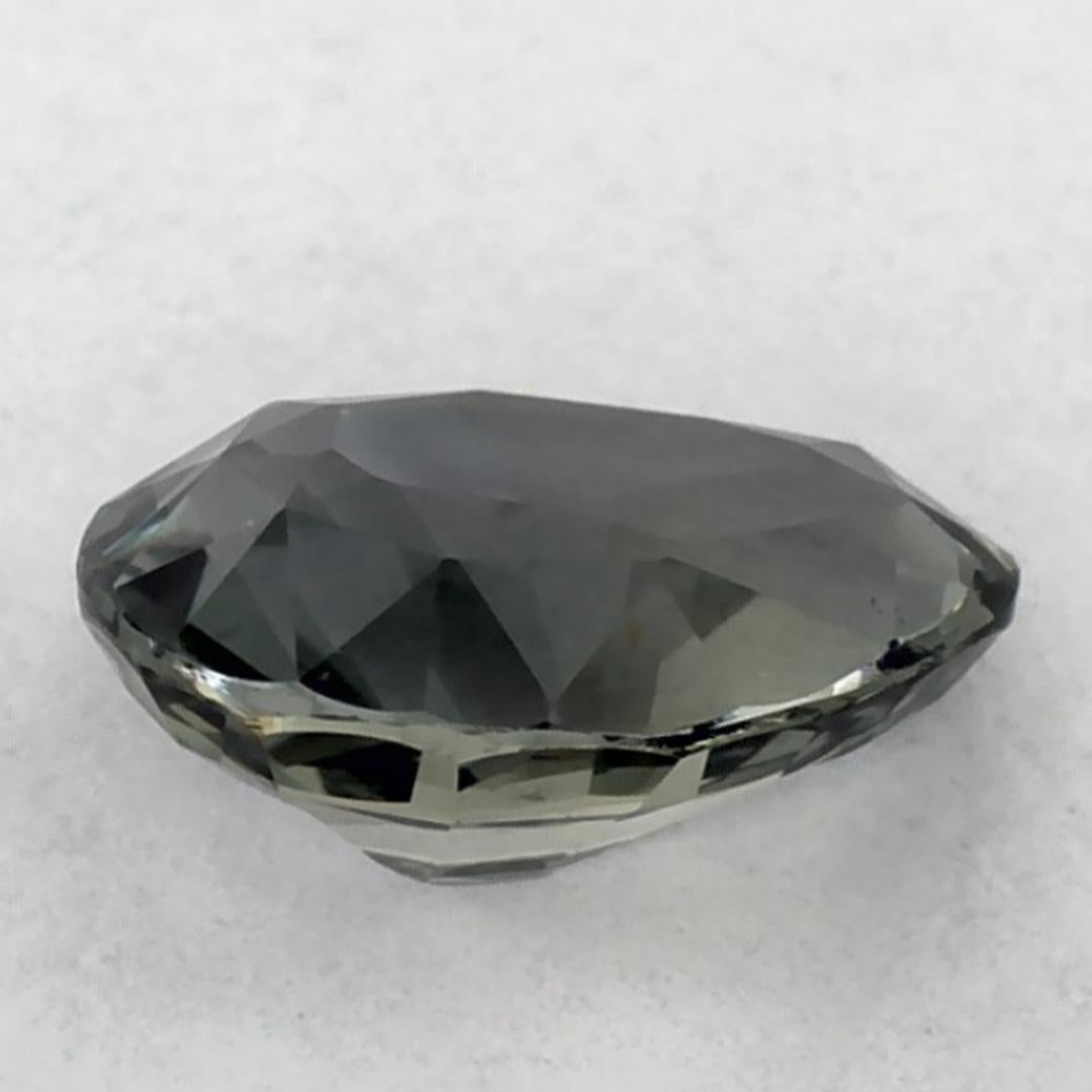 1.02 Ct Green Sapphire Pear Loose Gemstone (pierre précieuse en vrac) Neuf - En vente à Fort Lee, NJ