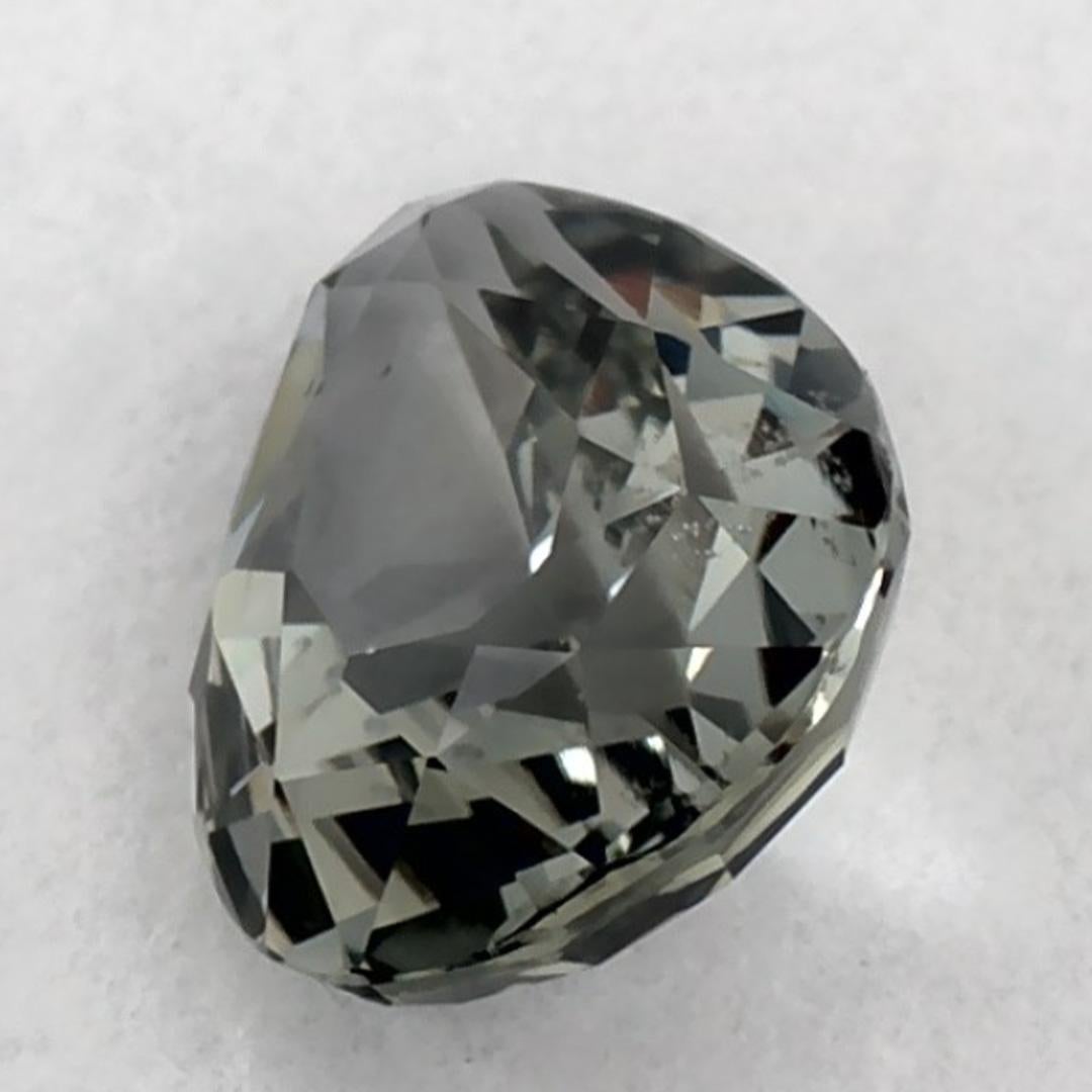 1.02 Ct Green Sapphire Pear Loose Gemstone (pierre précieuse en vrac) Pour femmes en vente