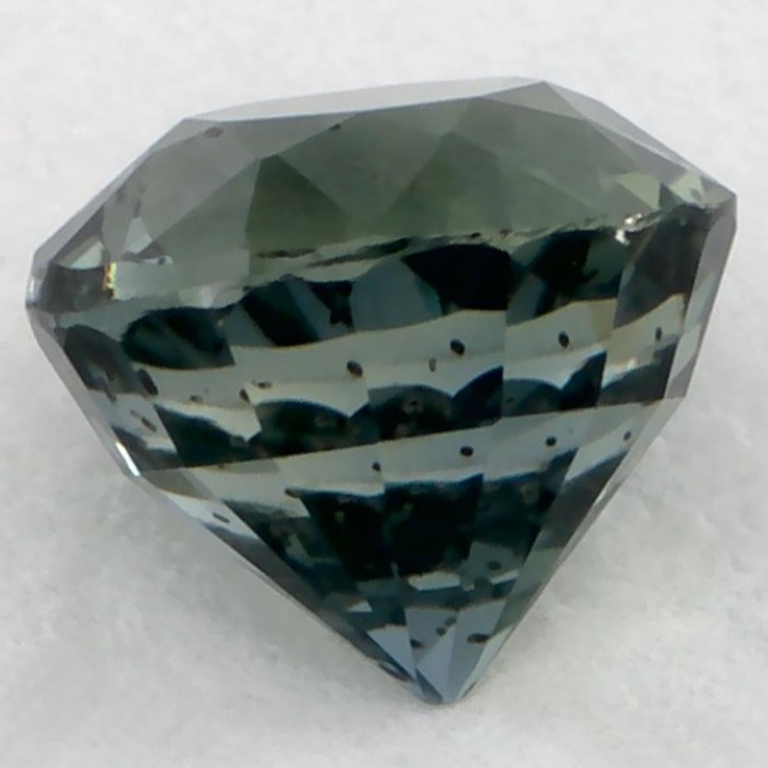 1.02 Karat Grüner Saphir Rund Lose Edelstein im Zustand „Neu“ im Angebot in Fort Lee, NJ