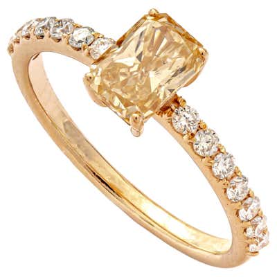 27.33ct Fancy Dark Orangy Brown Diamond Ring For Sale at 1stDibs