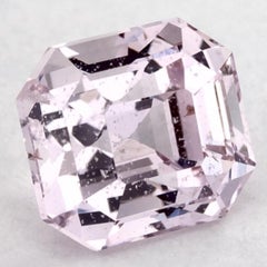 1.02 Karat Rosa Saphir Oktagon Loser Edelstein