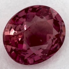 1.02 Ct Ruby Oval Loose Gemstone
