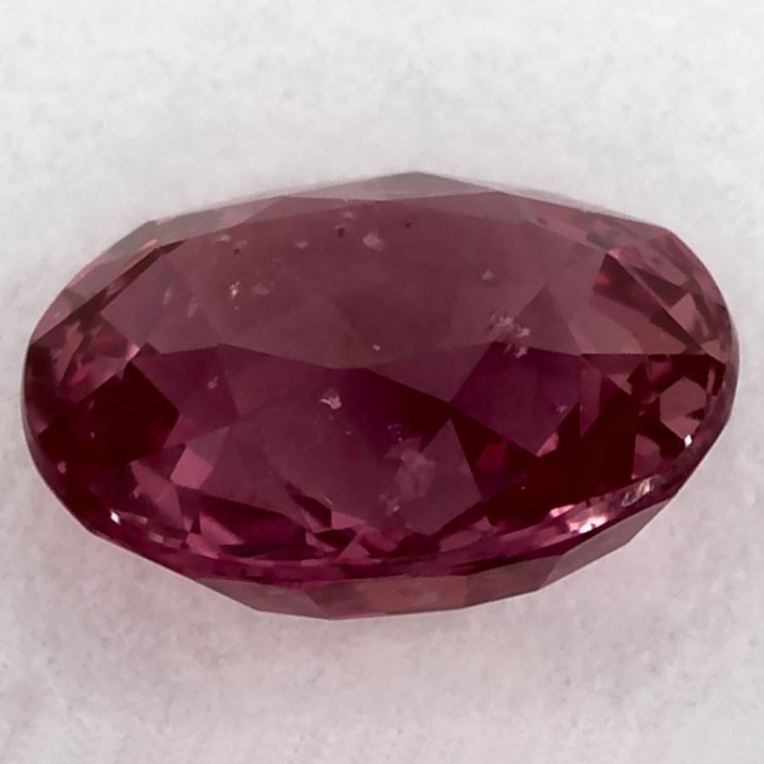 1.02 Ct Ruby Oval Loose Gemstone im Zustand „Neu“ im Angebot in Fort Lee, NJ