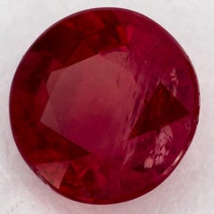 1.02 Ct Ruby Round Loose Gemstone