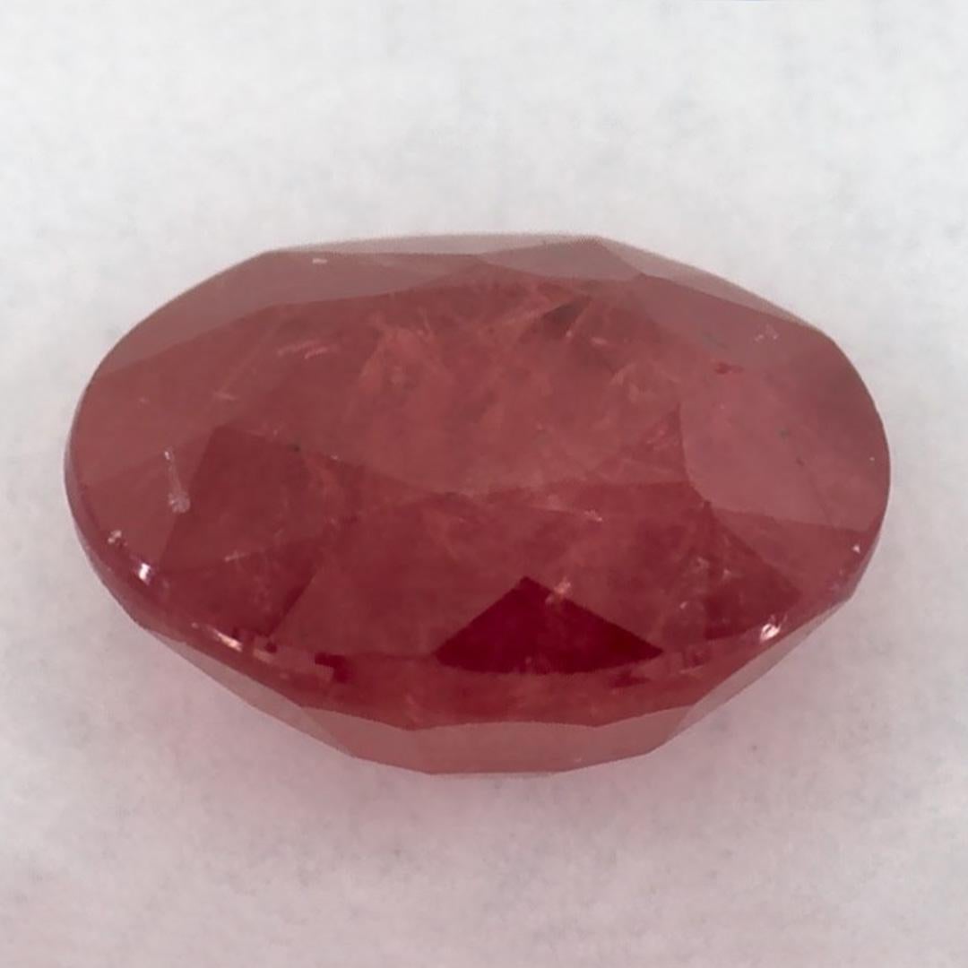 1.02 Ct Ruby Round Loose Gemstone (pierre précieuse en vrac) Neuf à Fort Lee, NJ