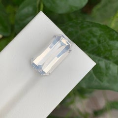 10.20 Carat Loose Milky Quartz Stone Faceted Natural African Gemstone