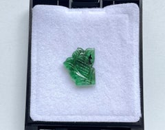 10.20 carats zambian flower carved for fine jewelry top quality natural gemstone