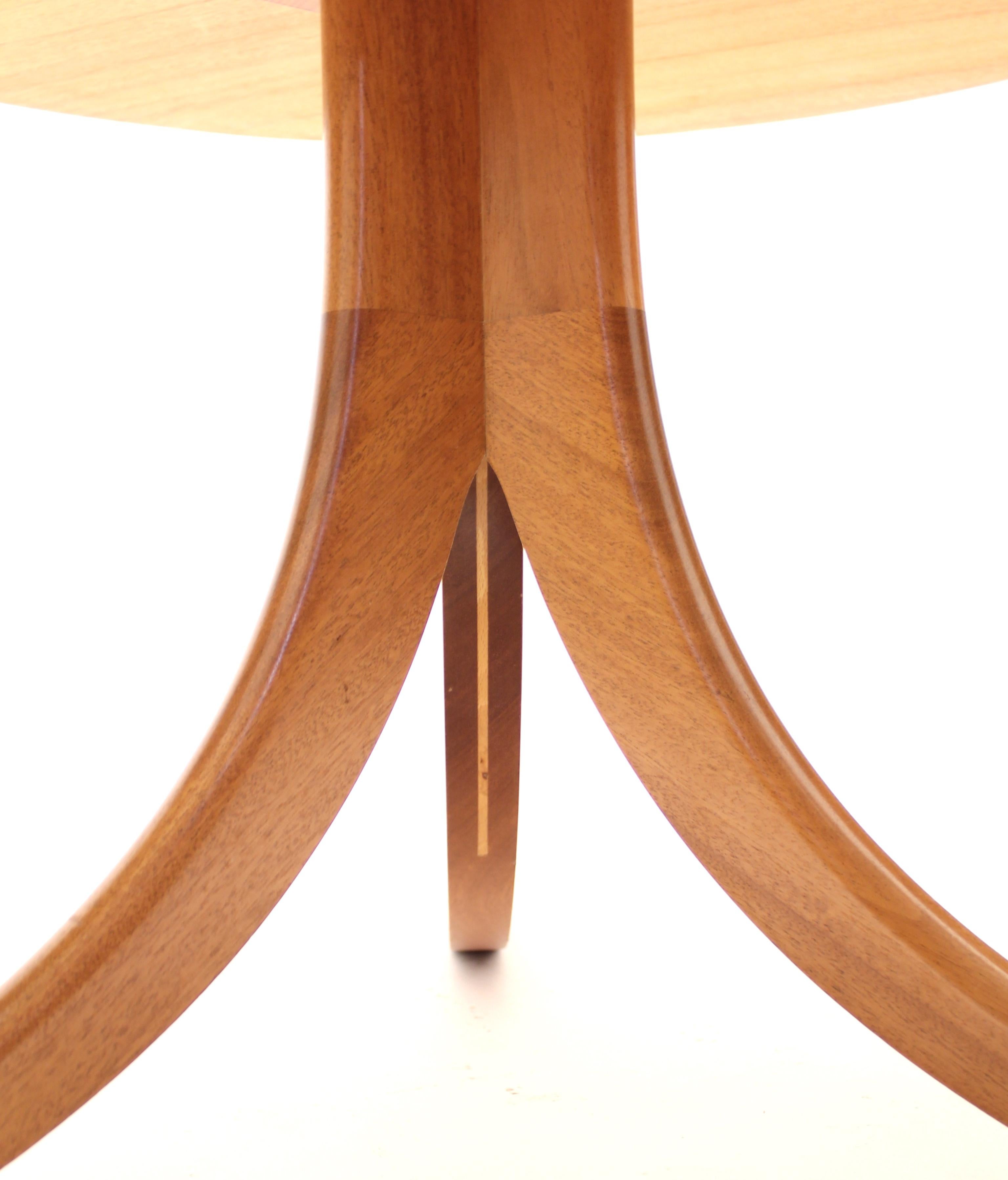 1020 Pyramid Mahogany Sofa Table by Josef Frank for Svenskt Tenn, 1980s In Good Condition In Uppsala, SE
