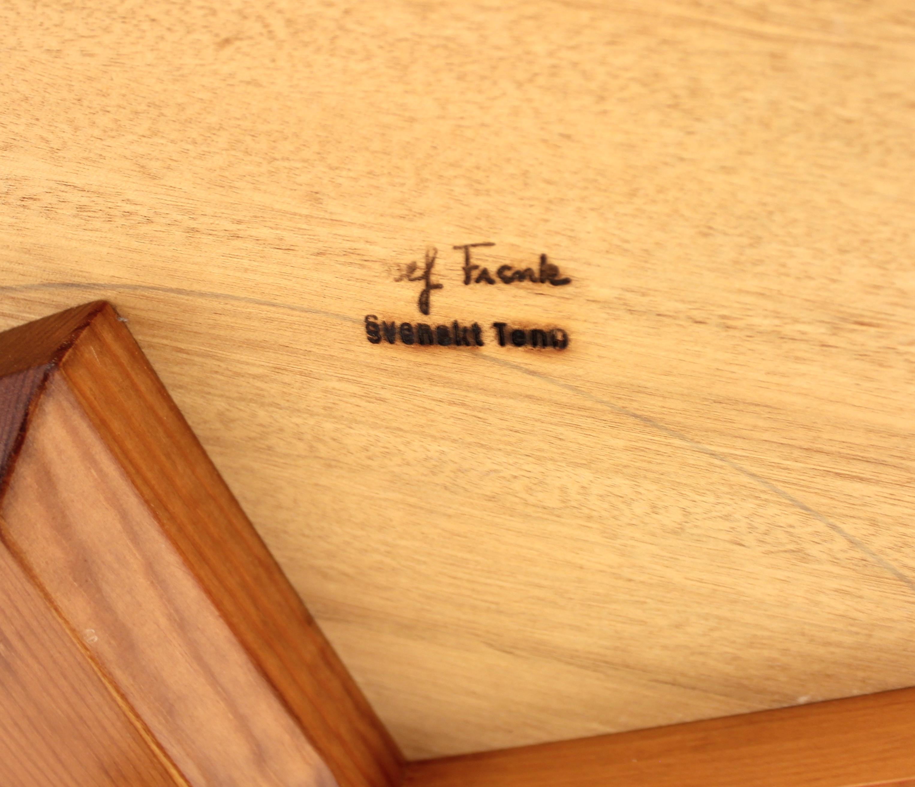 Mid-20th Century 1020 Pyramid Mahogany Sofa Table by Josef Frank for Svenskt Tenn, 1980s