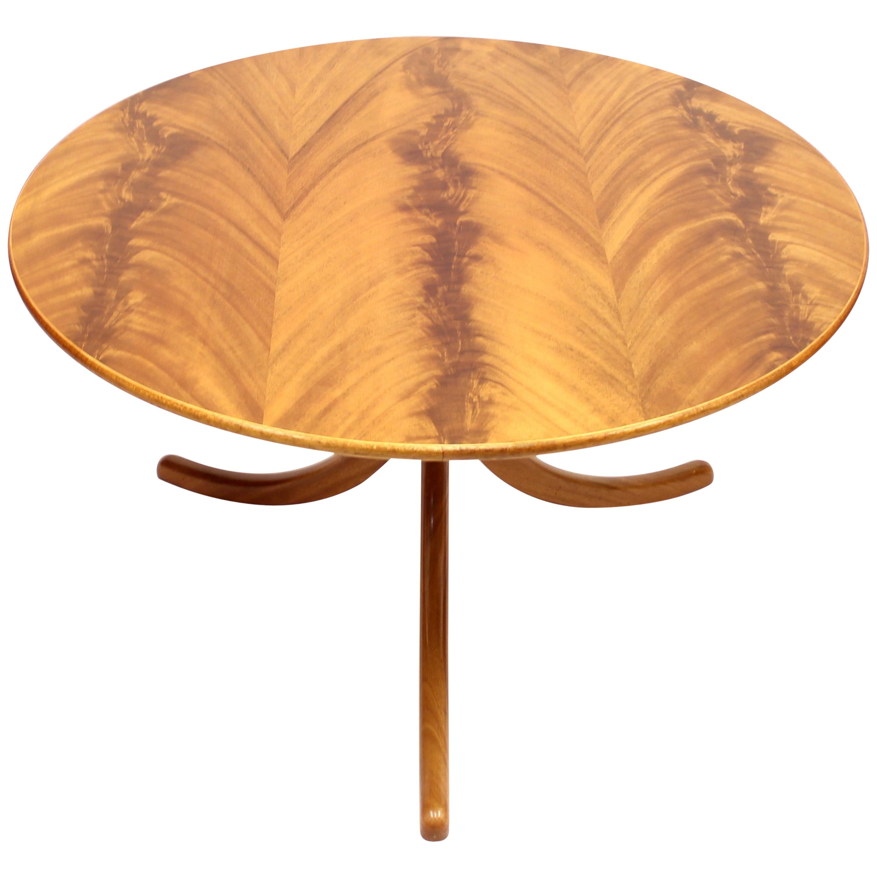 1020 Pyramid Mahogany Sofa Table by Josef Frank for Svenskt Tenn, 1980s