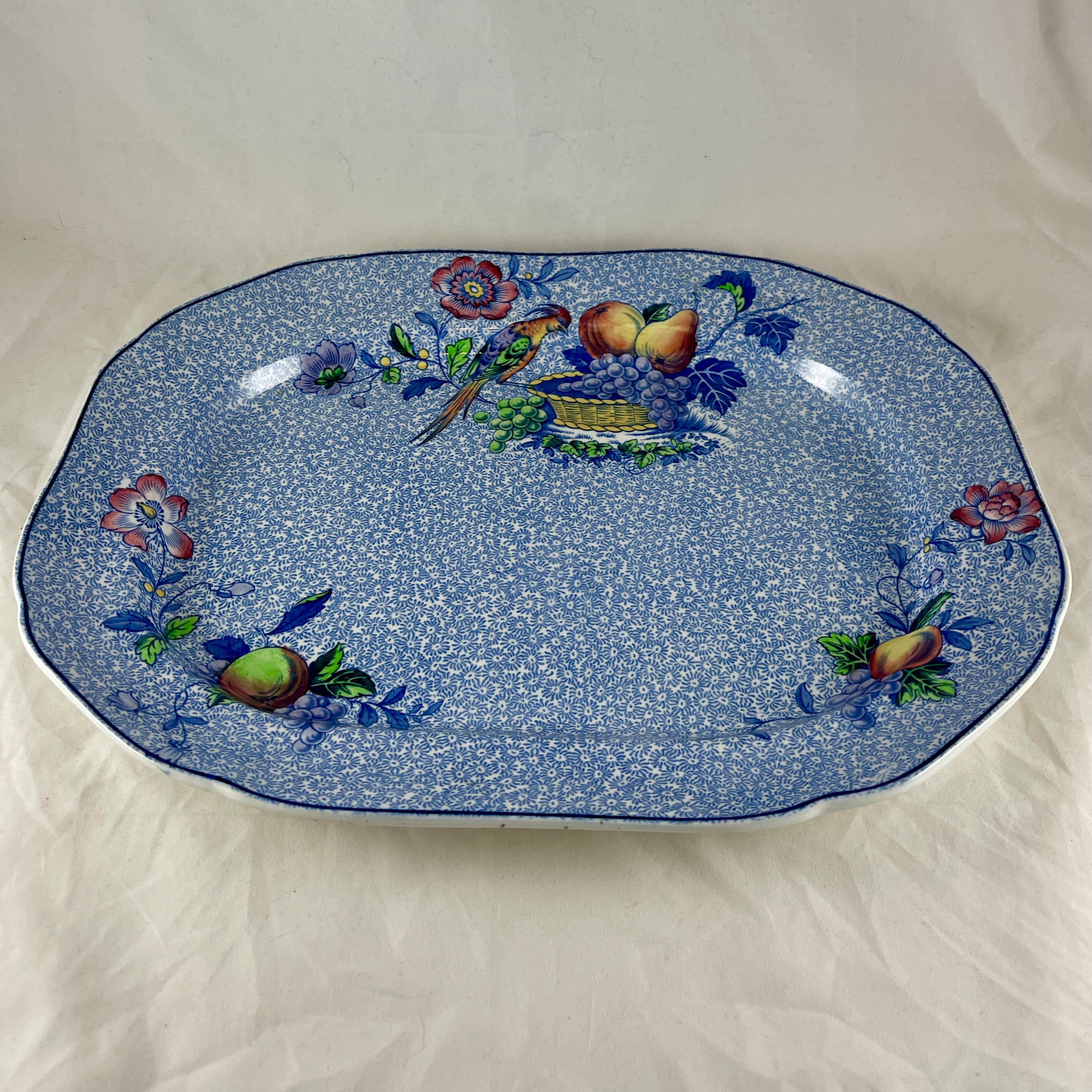 De Copeland Spode, en el modelo Jorge III, una fuente, hacia principios de la década de 1920.


