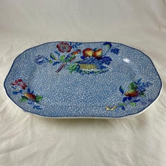 1920s Copeland Spode George III Pattern Platter for Harrods of London
