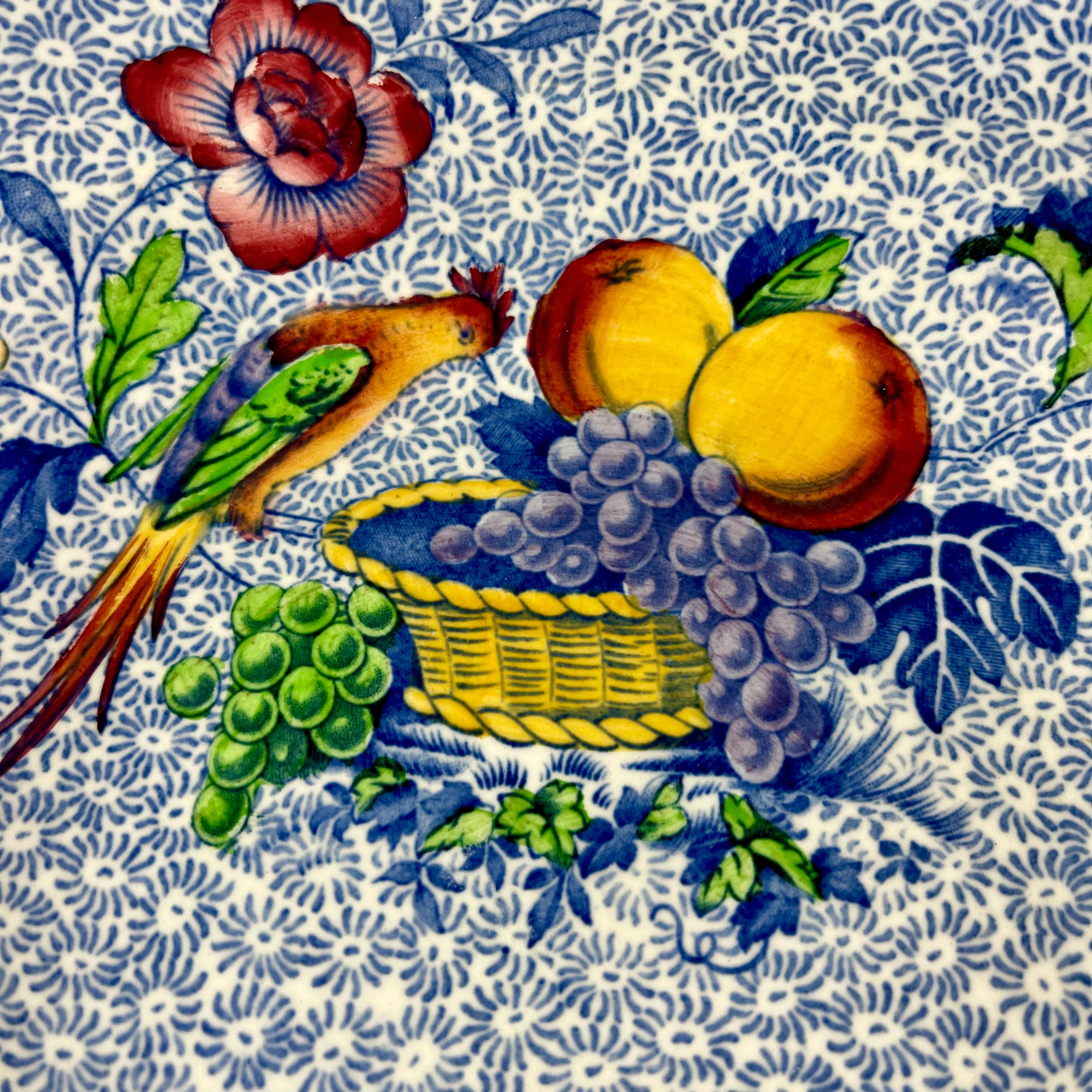 Early 20th Century 1920s Copeland Spode George III Pattern Platter for Harrods of London