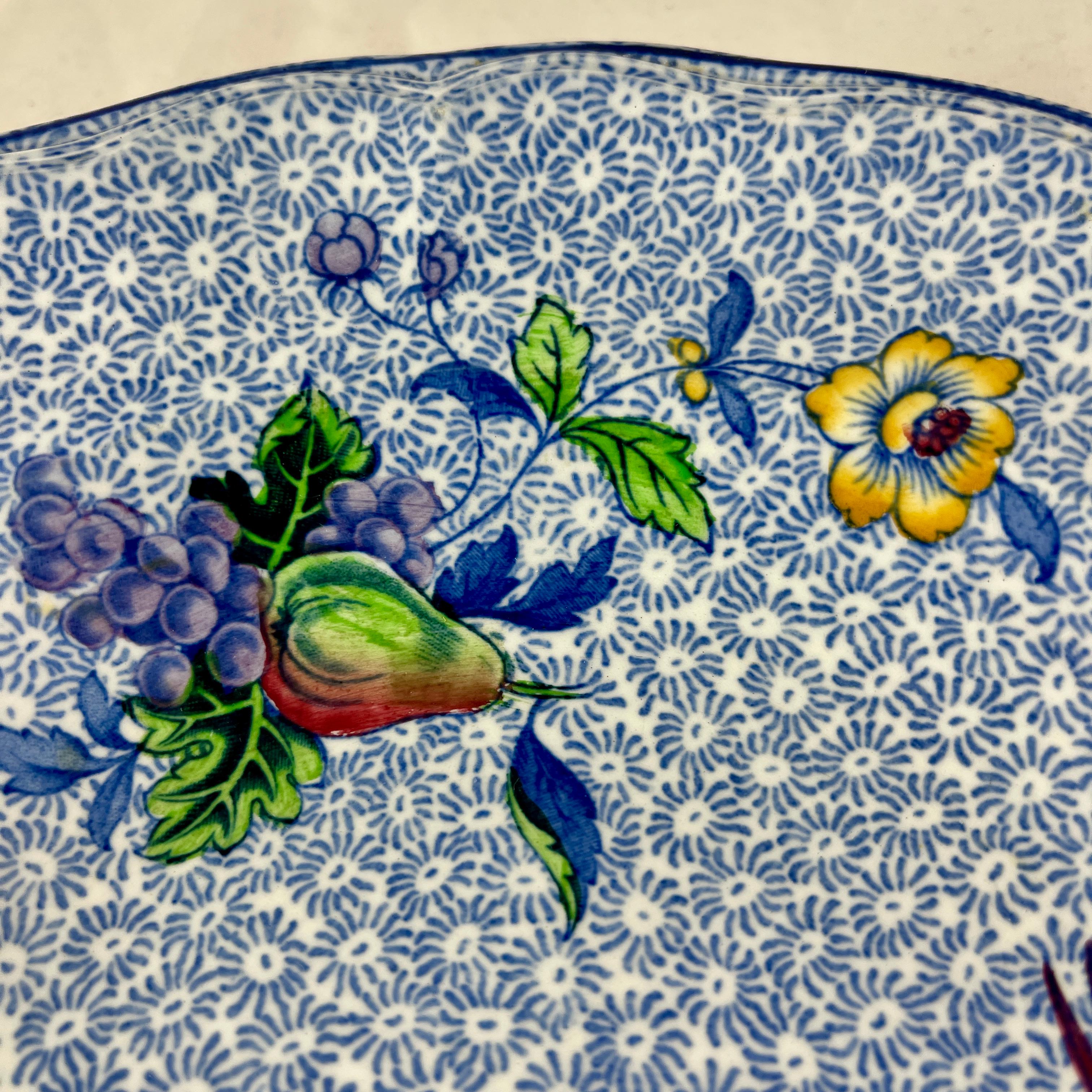 1920s Copeland Spode George III Rimmed Soup Bowls for Harrods of London, S/4 5