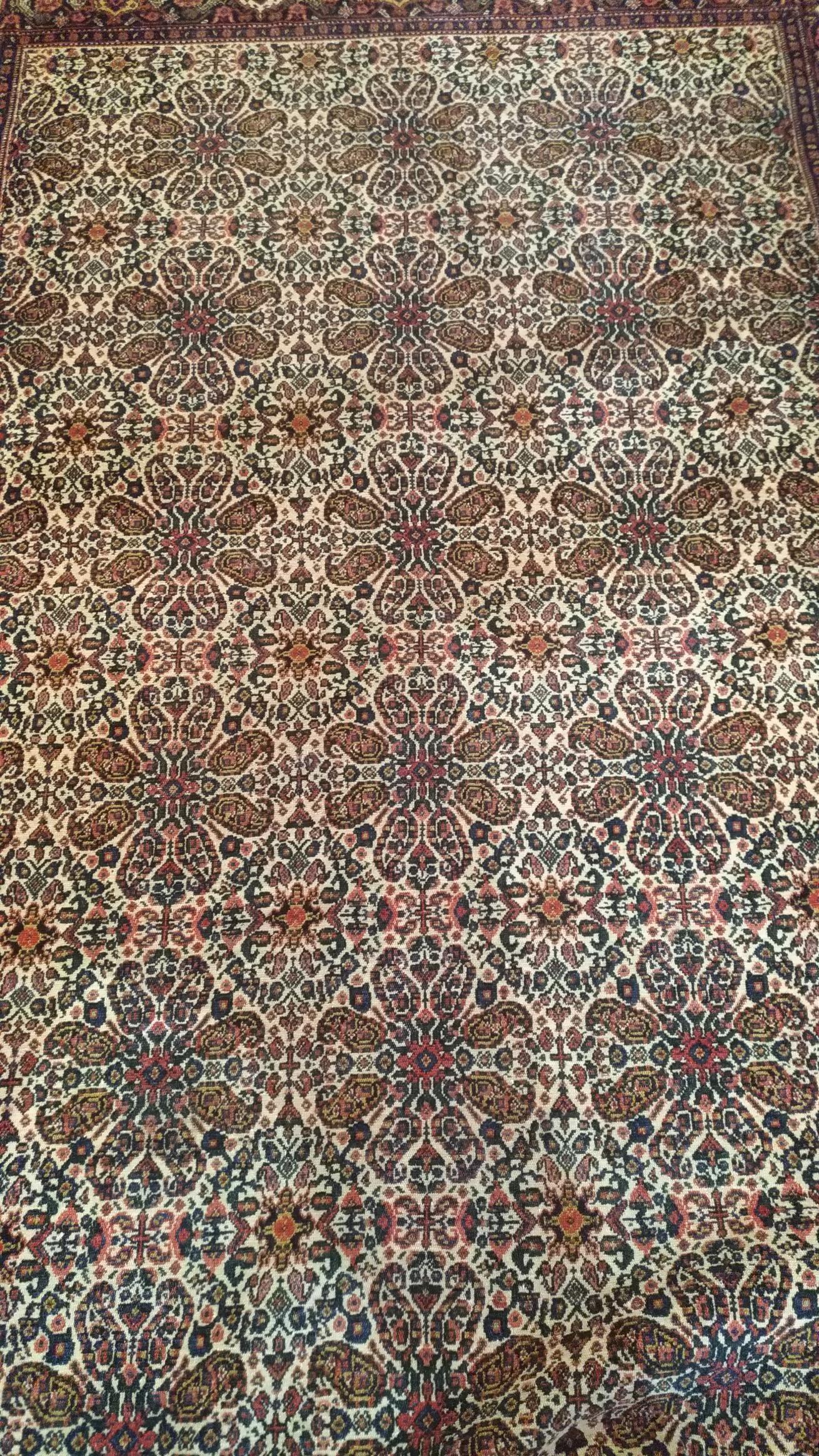 1023 - Magnificent 19th Century Kurdish Senneh Carpet For Sale 2