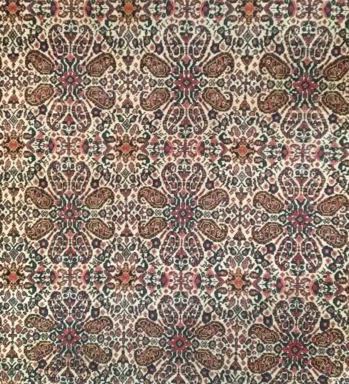 1023 - Magnifique tapis kurde Senneh du 19ème siècle en vente 4