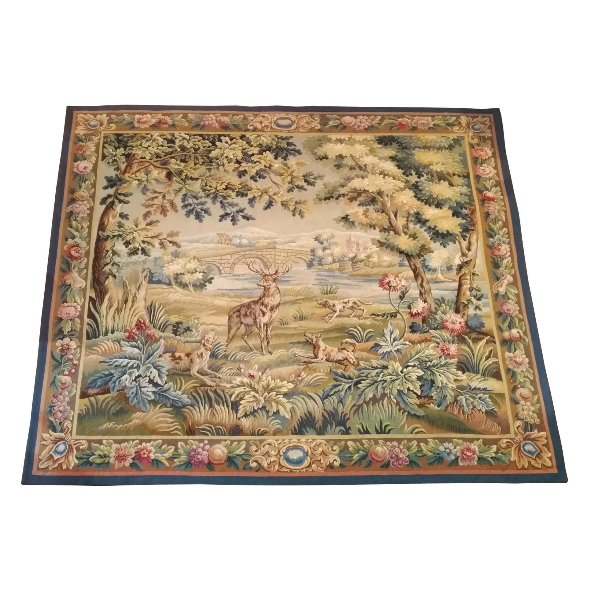 1024 - 19th Century Aubusson Tapestry