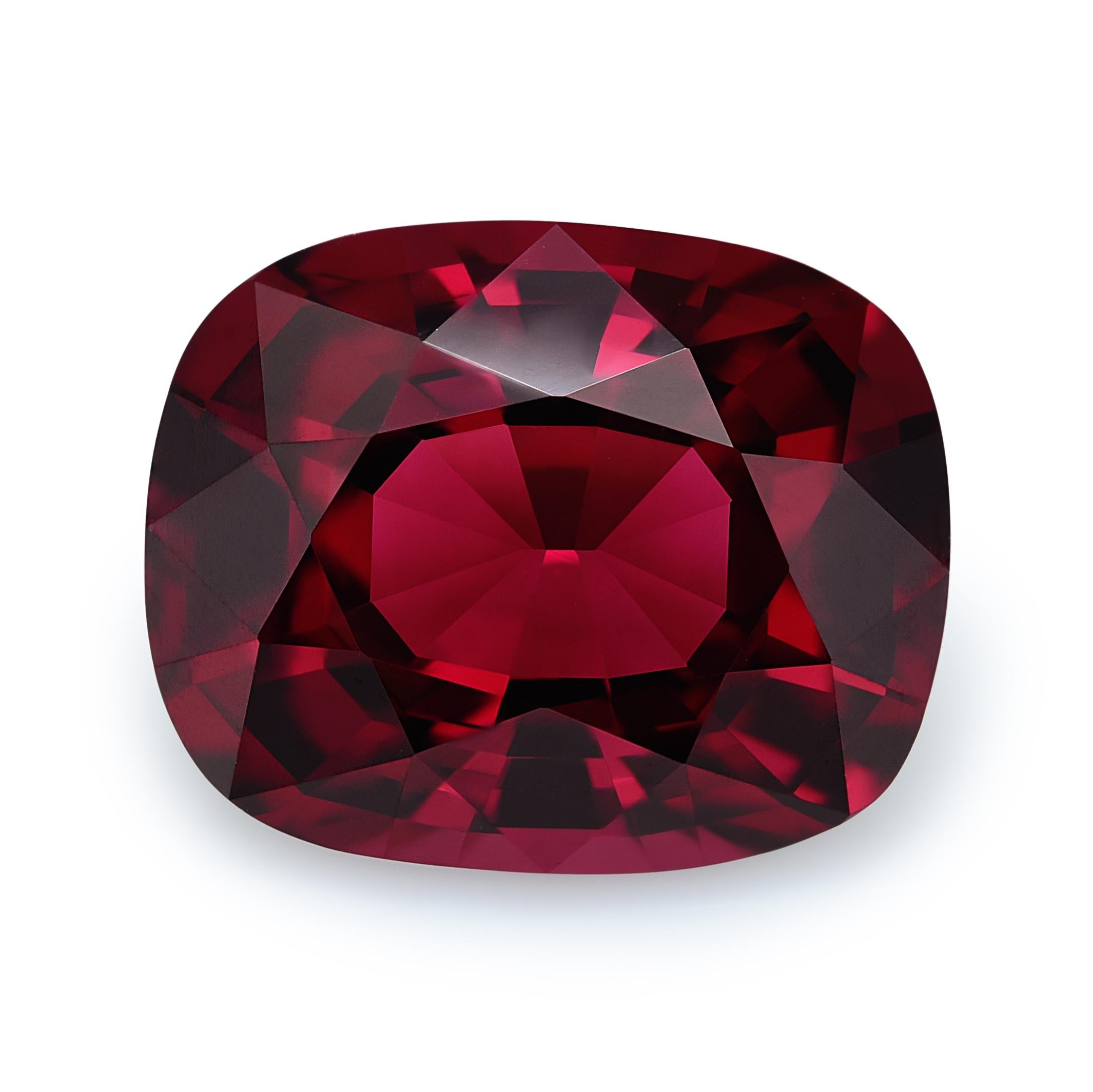 Natürlicher roter Granat Edelstein 10.24 Karat / JupiterGem im Zustand „Neu“ in Los Angeles, CA