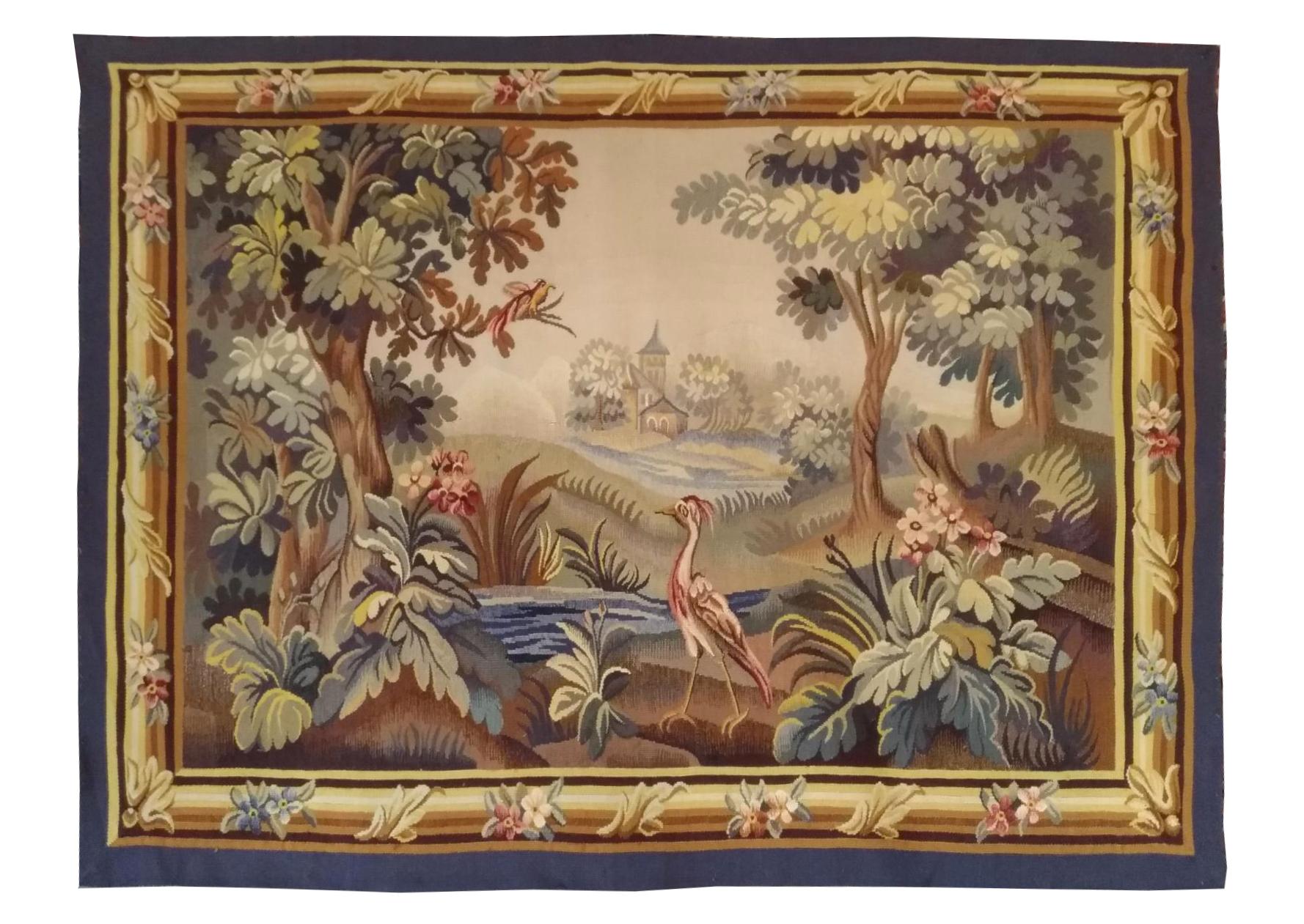 1025 - 19th Century French Aubusson Tapestry For Sale 5