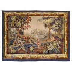 Antique 1025 - 19th Century French Aubusson Tapestry