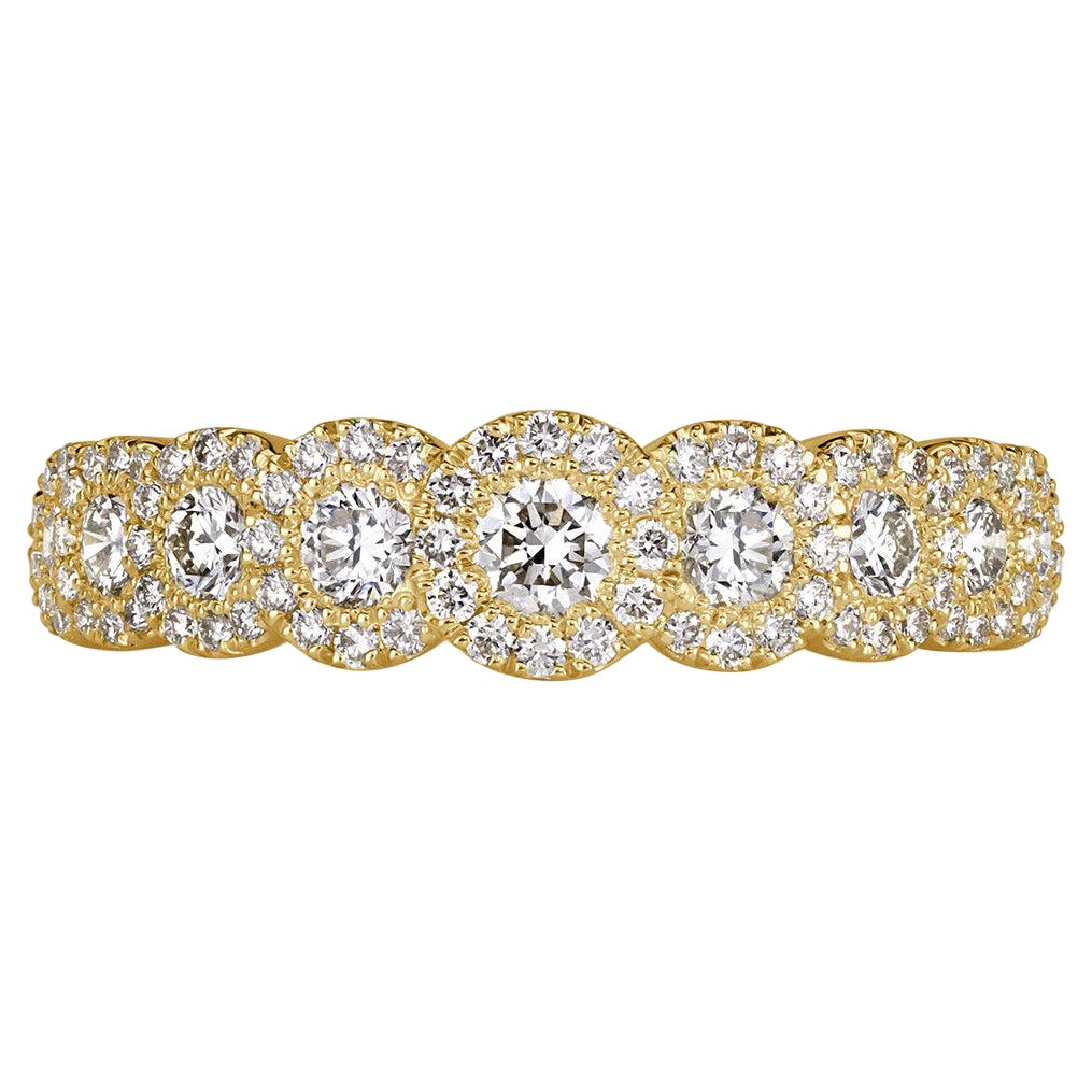 1.02ct Round Brilliant Cut Diamond Ring in 18k Yellow Gold