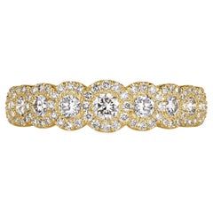1.02ct Round Brilliant Cut Diamond Ring in 18k Yellow Gold