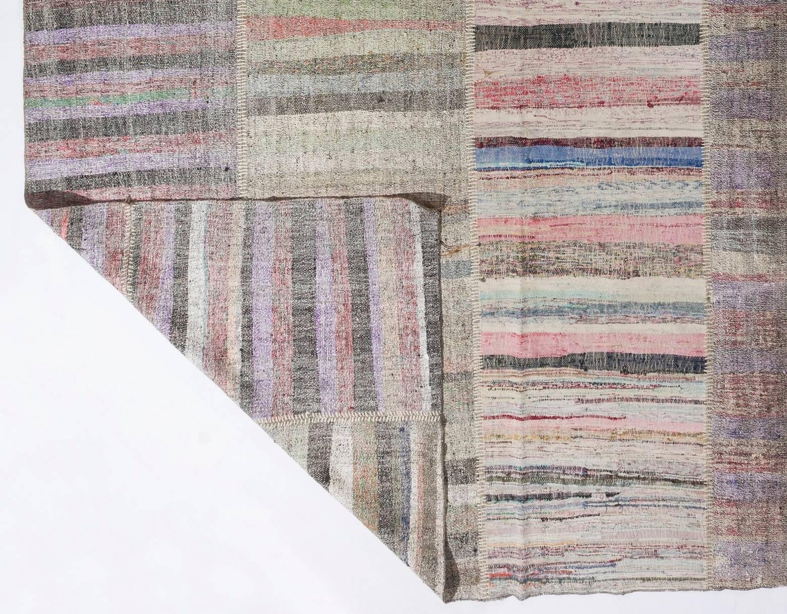 These authentic flat-weaves (Kilims) from Eastern Turkey were handwoven by Nomads to be used as floor coverings in their tents and winter homes. They were made to use for everyday life rather than re-sale and export purposes and today they are very