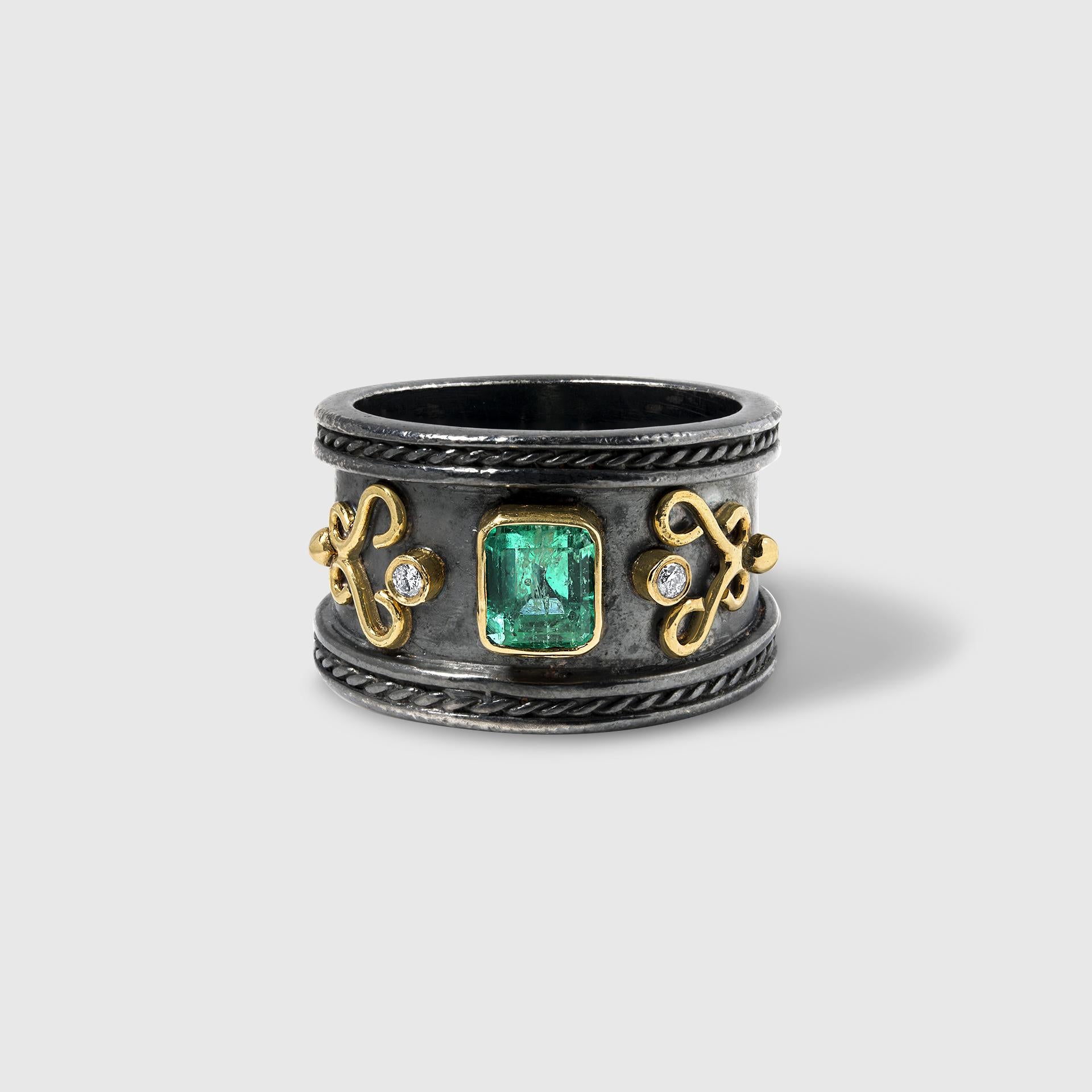 turkish emerald ring