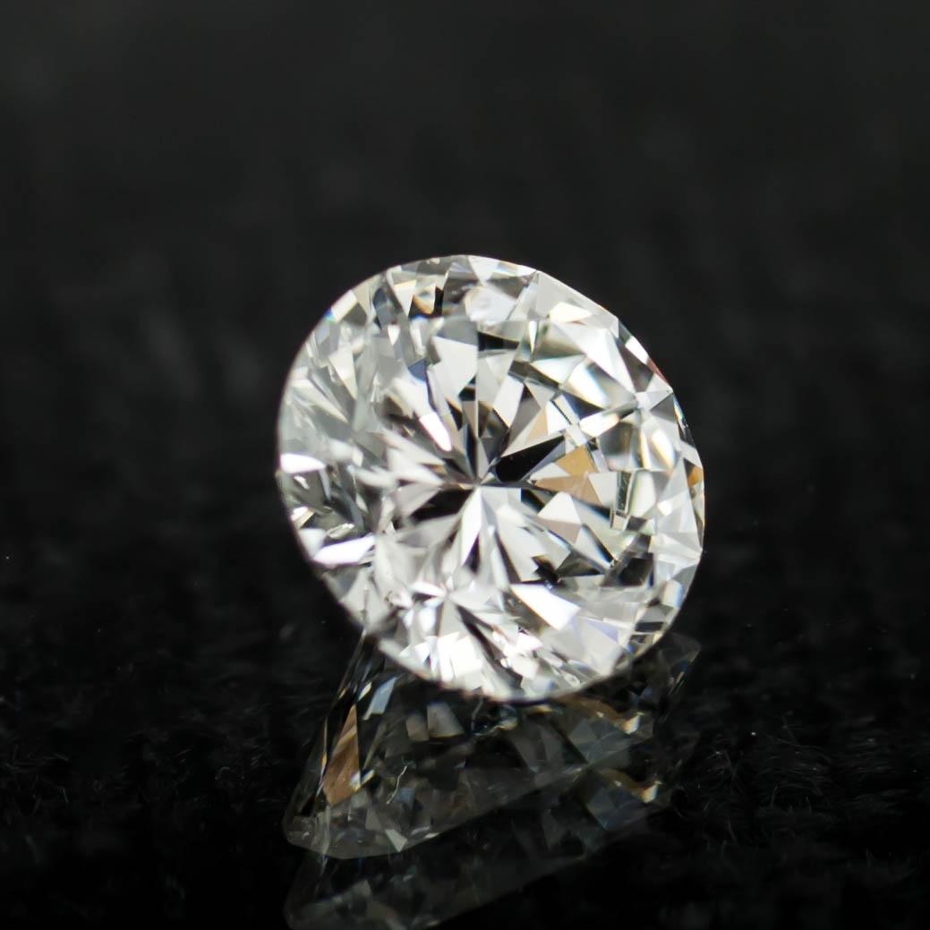1,03 Karat Loser F / SI1 Diamant im runden Brillantschliff GIA zertifiziert im Zustand „Hervorragend“ im Angebot in Sherman Oaks, CA