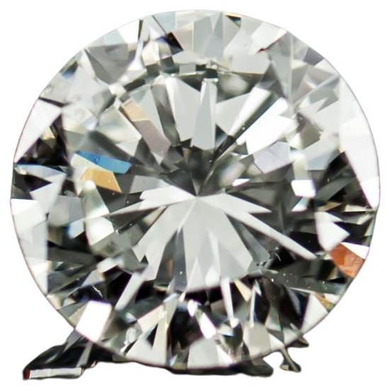 1.03 Carat Loose F / SI1 Round Brilliant Cut Diamond GIA Certified For Sale