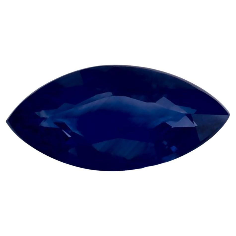 1.03 Ct Blue Sapphire Marquise Loose Gemstone