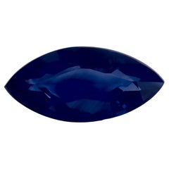 1.03 Ct Blue Sapphire Marquise Loose Gemstone