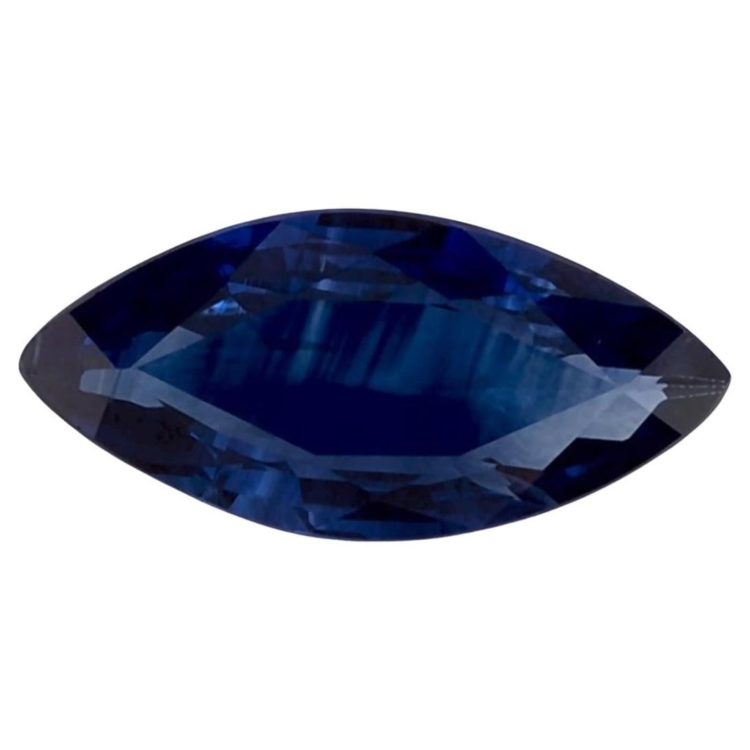 1.03 Ct Blue Sapphire Marquise Loose Gemstone