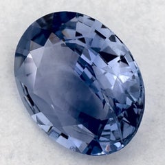 1.03 Ct Blue Sapphire Oval Loose Gemstone