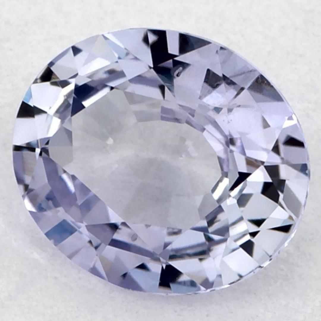 Oval Cut 1.03 Ct Blue Sapphire Oval Loose Gemstone For Sale
