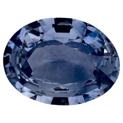 1.03 qt Zafiro Azul Oval Gema Suelta
