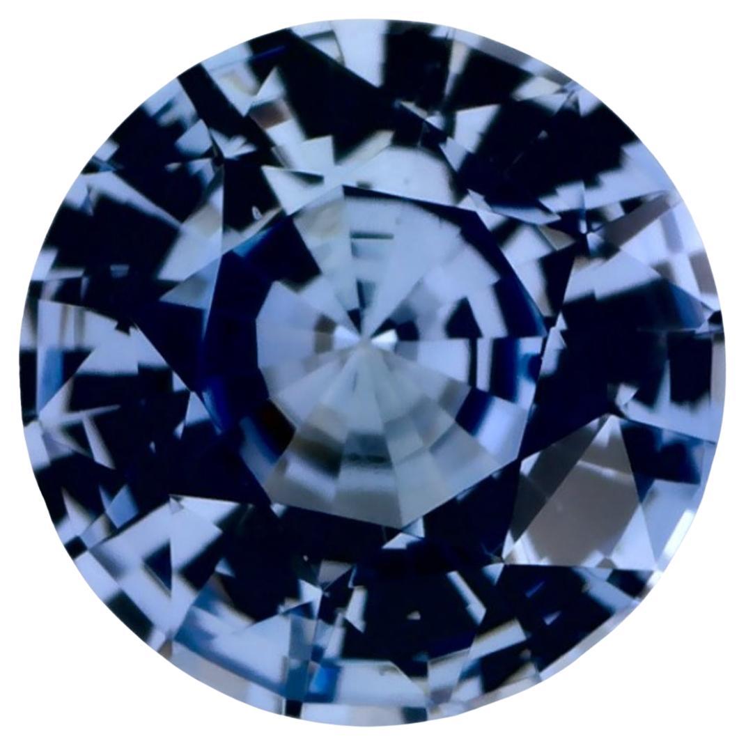 1.03 Ct Blue Sapphire Round Loose Gemstone