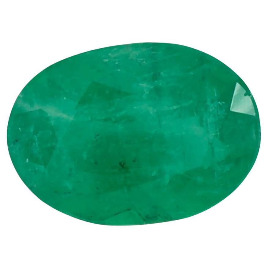1.03 Ct Emerald Oval Loose Gemstone
