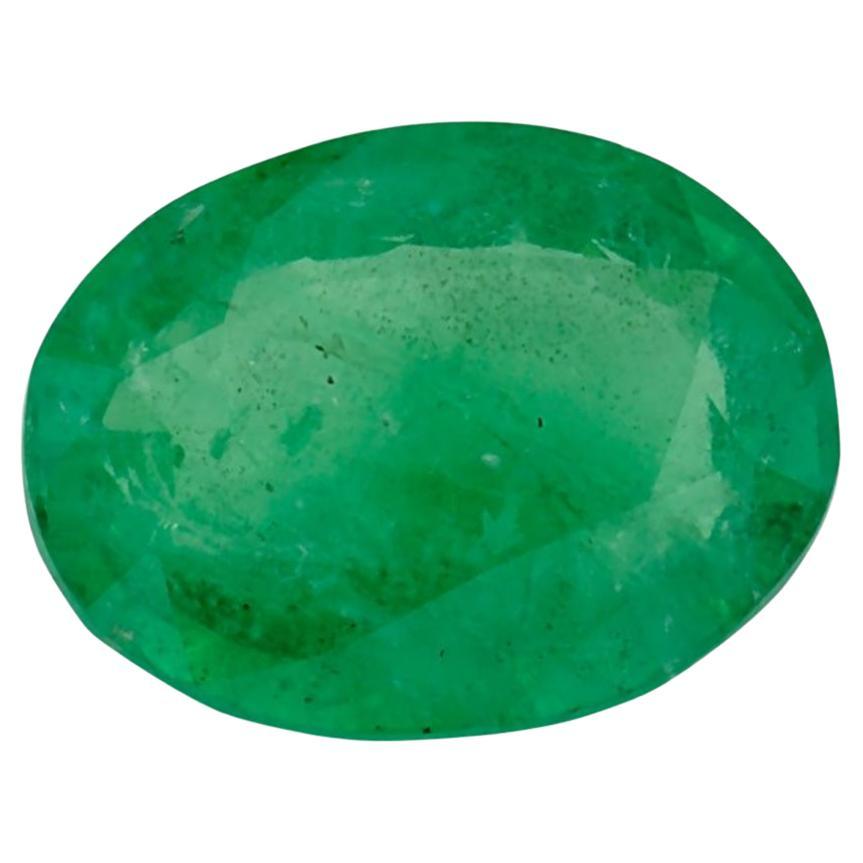 1.03 Ct Emerald Oval Loose Gemstone