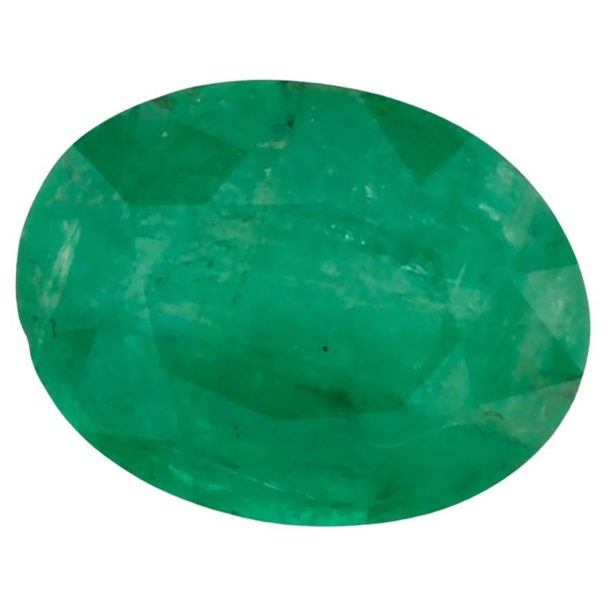1.03 Ct Emerald Oval Loose Gemstone